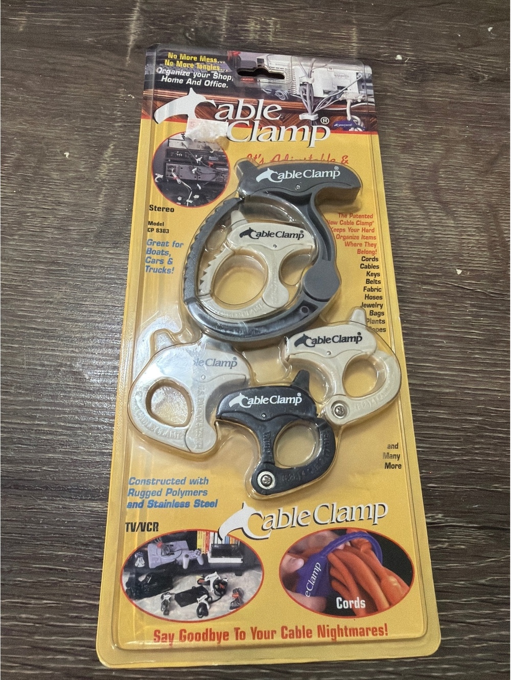 All-Multi-Purpose Cable Clamp Cord Organizers (Brand New) Set of 5